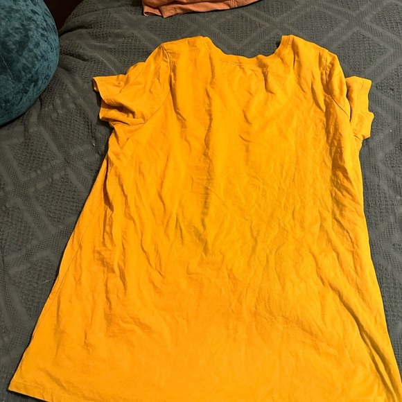 Plus Size Torrid 2X Graphic TShirt Nirvana Mustard Yellow - Picture 5 of 6